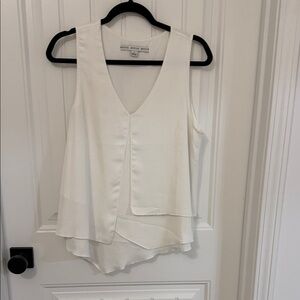 HYFVE Ivory Asymmetrical Tank Top